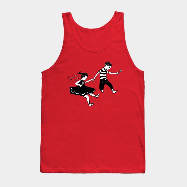 Let's Run Away Together Tank Top by Hello Earthling
